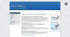 Desktop Screenshot of cw-consult.com